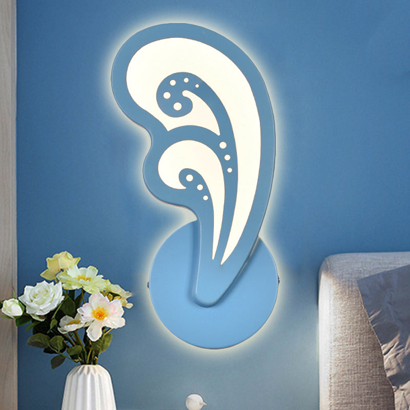 Skørter | Children's Room Stair Wall Light Acrylic Metal Cartoons Wall Lamp with Candy Color