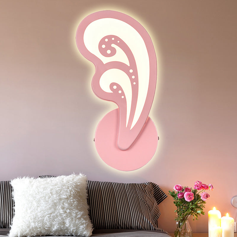 Skørter | Children's Room Stair Wall Light Acrylic Metal Cartoons Wall Lamp with Candy Color