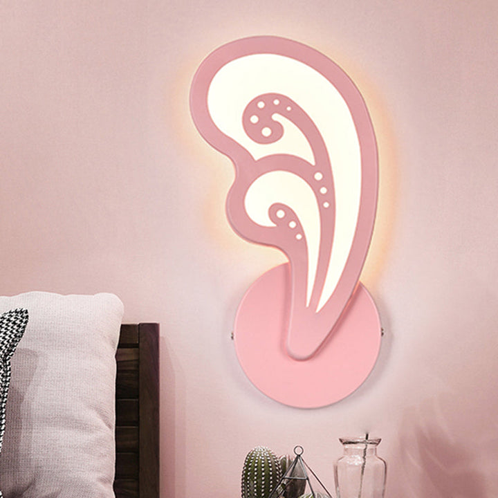 Skørter | Children's Room Stair Wall Light Acrylic Metal Cartoons Wall Lamp with Candy Color