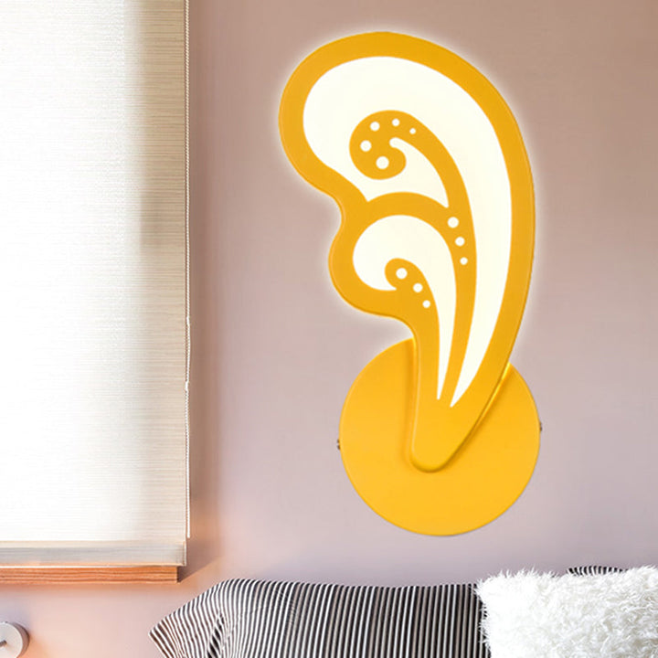 Skørter | Children's Room Stair Wall Light Acrylic Metal Cartoons Wall Lamp with Candy Color