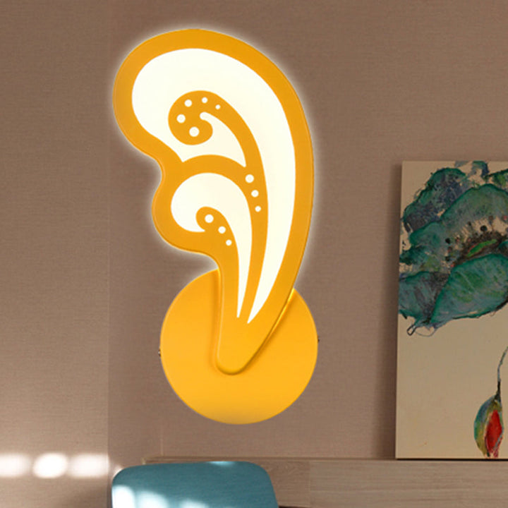 Skørter | Children's Room Stair Wall Light Acrylic Metal Cartoons Wall Lamp with Candy Color