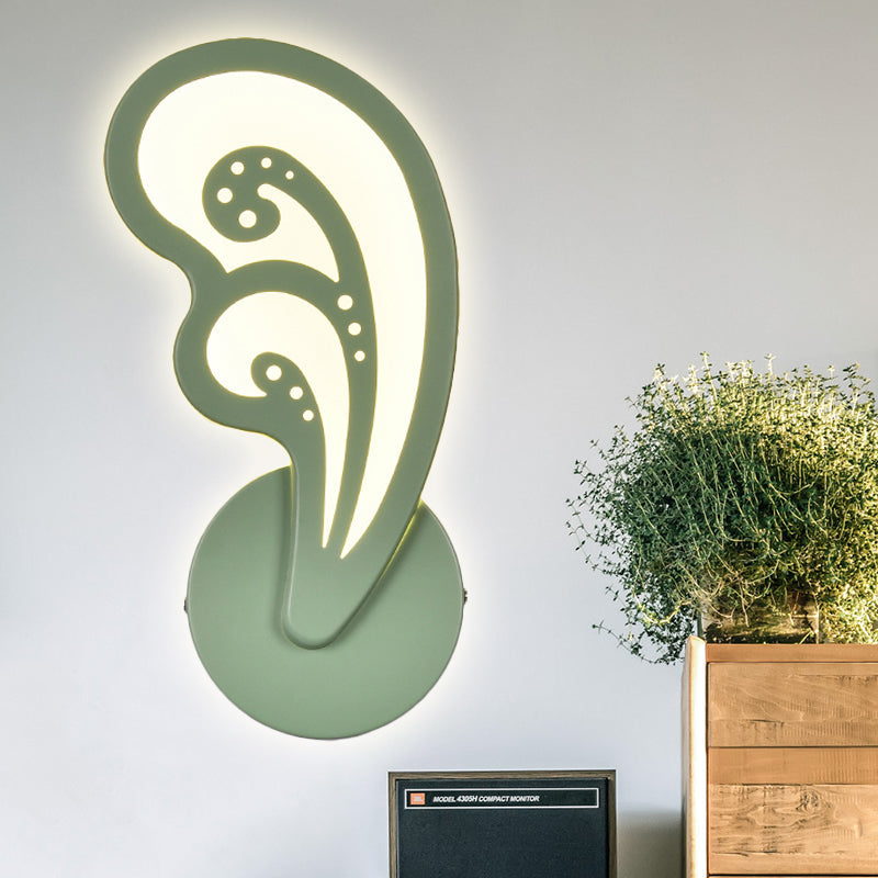 Skørter | Children's Room Stair Wall Light Acrylic Metal Cartoons Wall Lamp with Candy Color