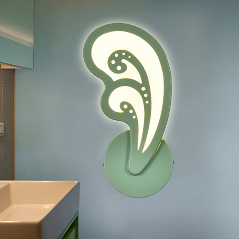 Skørter | Children's Room Stair Wall Light Acrylic Metal Cartoons Wall Lamp with Candy Color