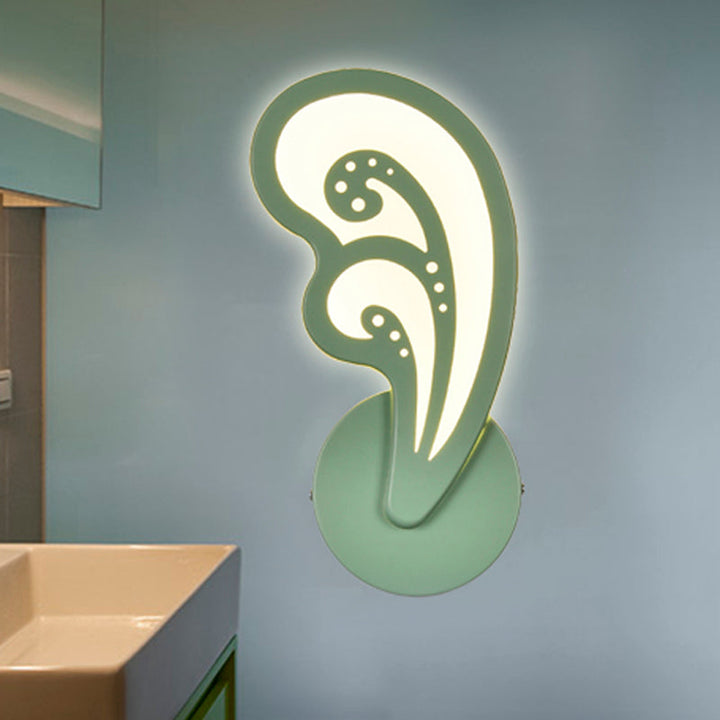 Skørter | Children's Room Stair Wall Light Acrylic Metal Cartoons Wall Lamp with Candy Color