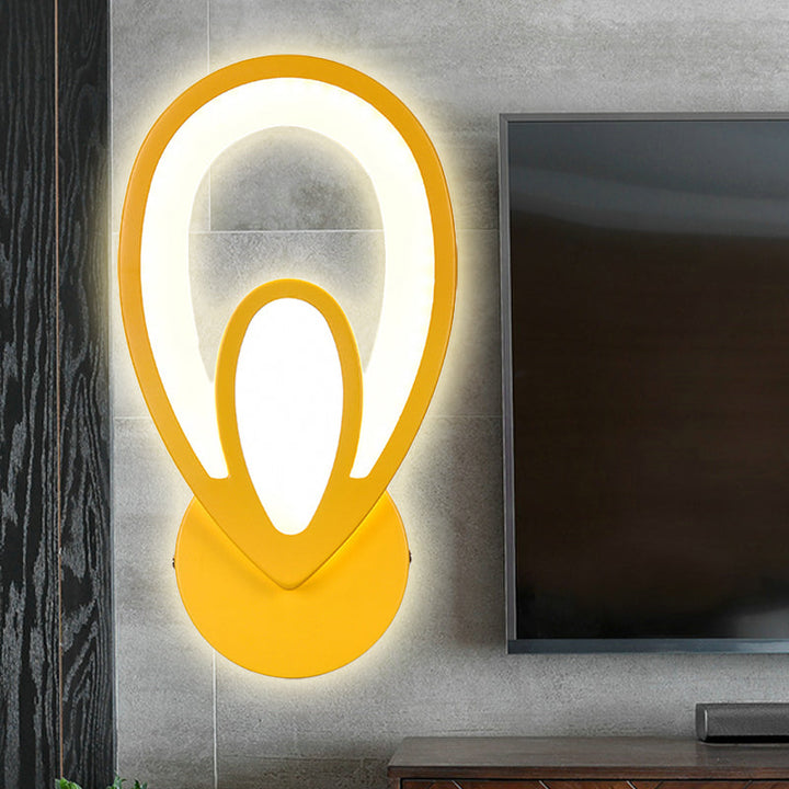 Skørter | Children's Room Stair Wall Light Acrylic Metal Cartoons Wall Lamp with Candy Color
