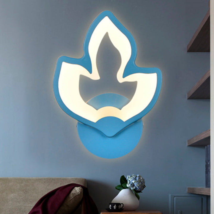 Skørter | Children's Room Stair Wall Light Acrylic Metal Cartoons Wall Lamp with Candy Color