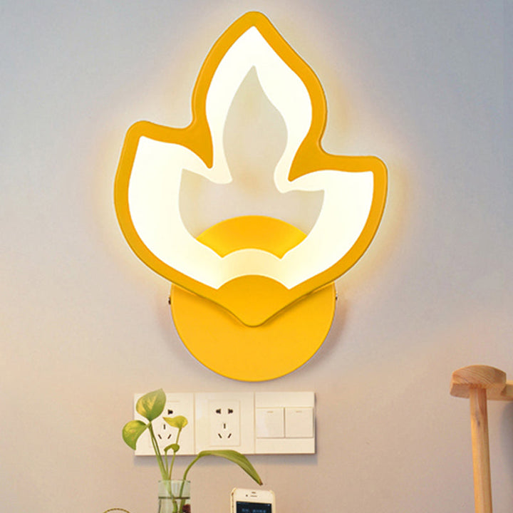 Skørter | Children's Room Stair Wall Light Acrylic Metal Cartoons Wall Lamp with Candy Color