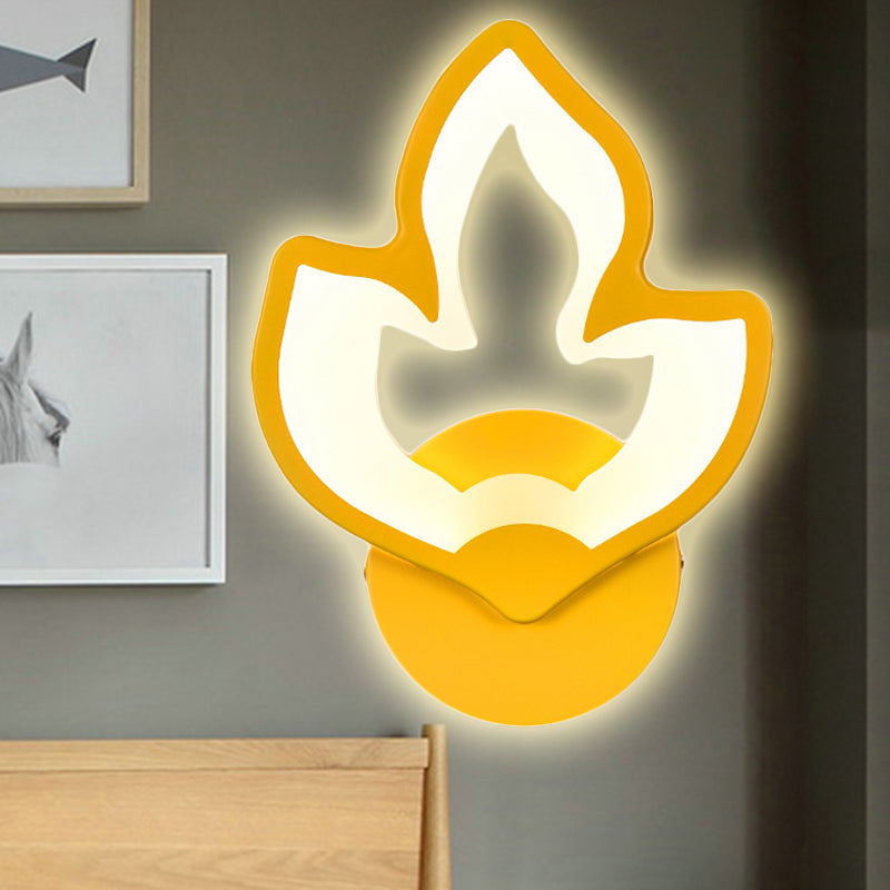 Skørter | Children's Room Stair Wall Light Acrylic Metal Cartoons Wall Lamp with Candy Color