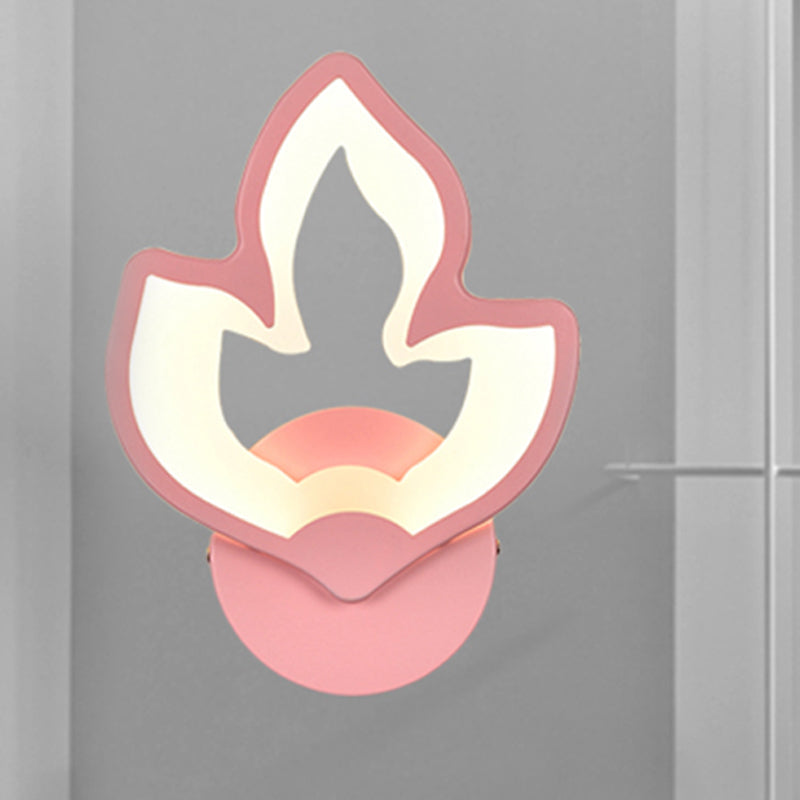 Skørter | Children's Room Stair Wall Light Acrylic Metal Cartoons Wall Lamp with Candy Color