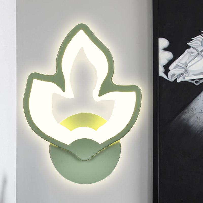 Skørter | Children's Room Stair Wall Light Acrylic Metal Cartoons Wall Lamp with Candy Color
