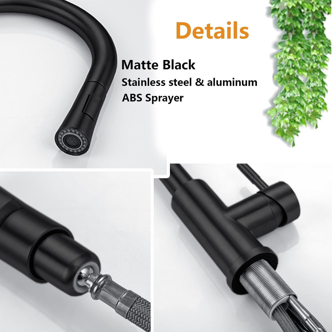 Lisslune | Kitchen faucet with pull-out and sensor
