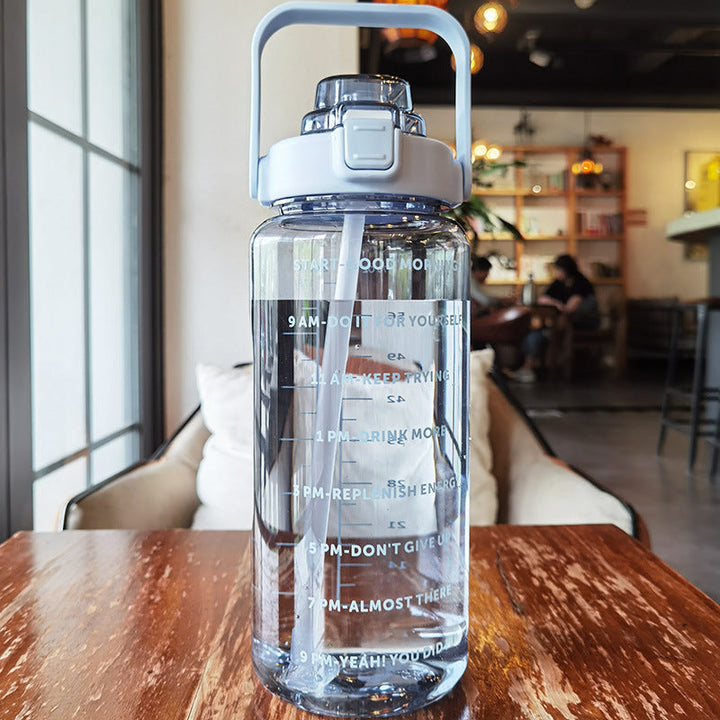 Lisslune | Large Plastic Cup Portable Water Bottle