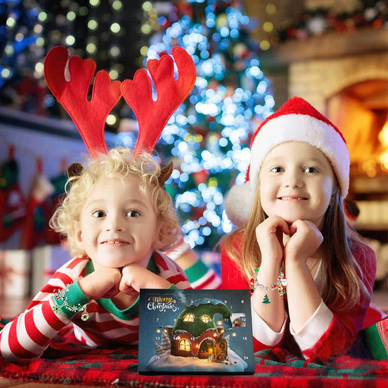 Lisslune | DIY 24 Days Christmas Countdown Calendar Bracelets Set