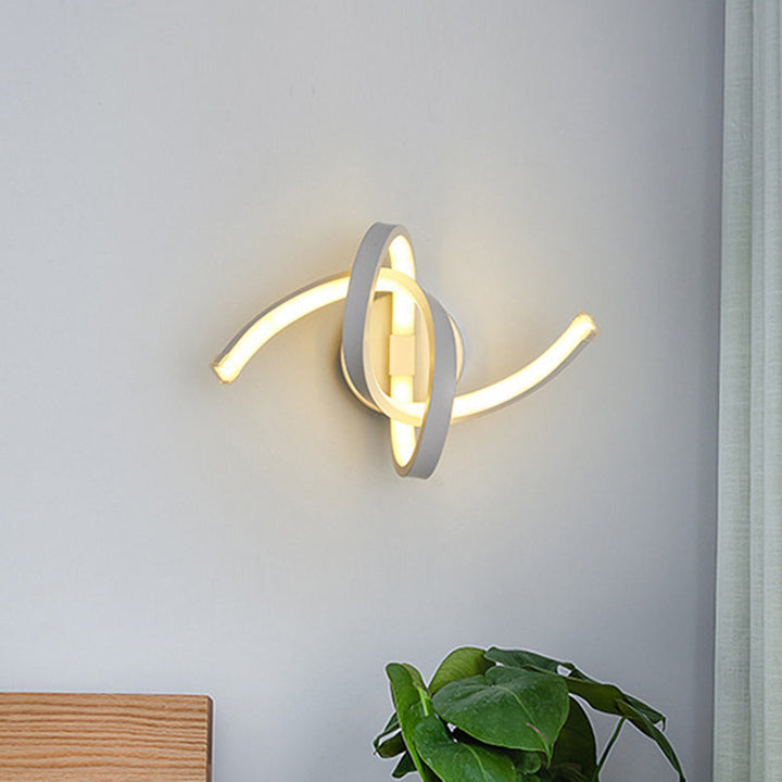 Lisslune | LED Wall Sculpture Musical Note Shape Home Decoration Wall Mount Lighting for Bedroom Living Room