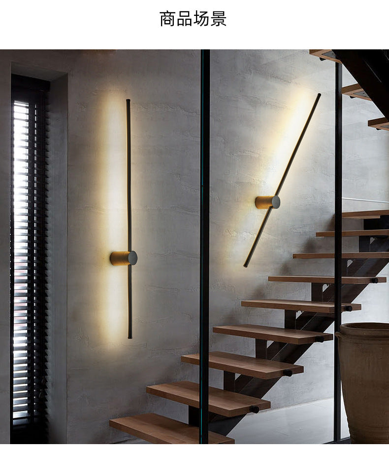 Lisslune | Minimalist Wall Light Interior Lighting Modern LED Metal Wall Lighting