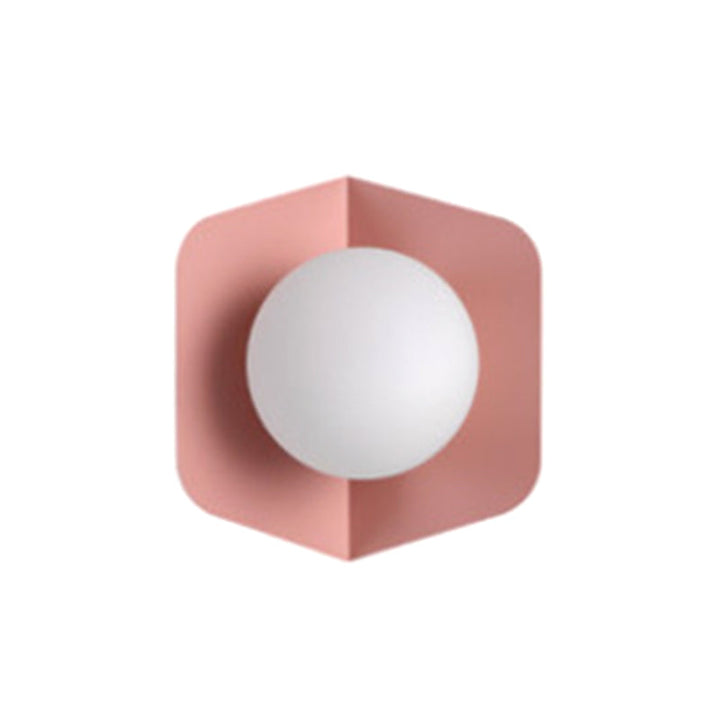 Skørter | Macaroon Metal Wall Lamp Indoor Decoration Nordic Modern Style LED Light