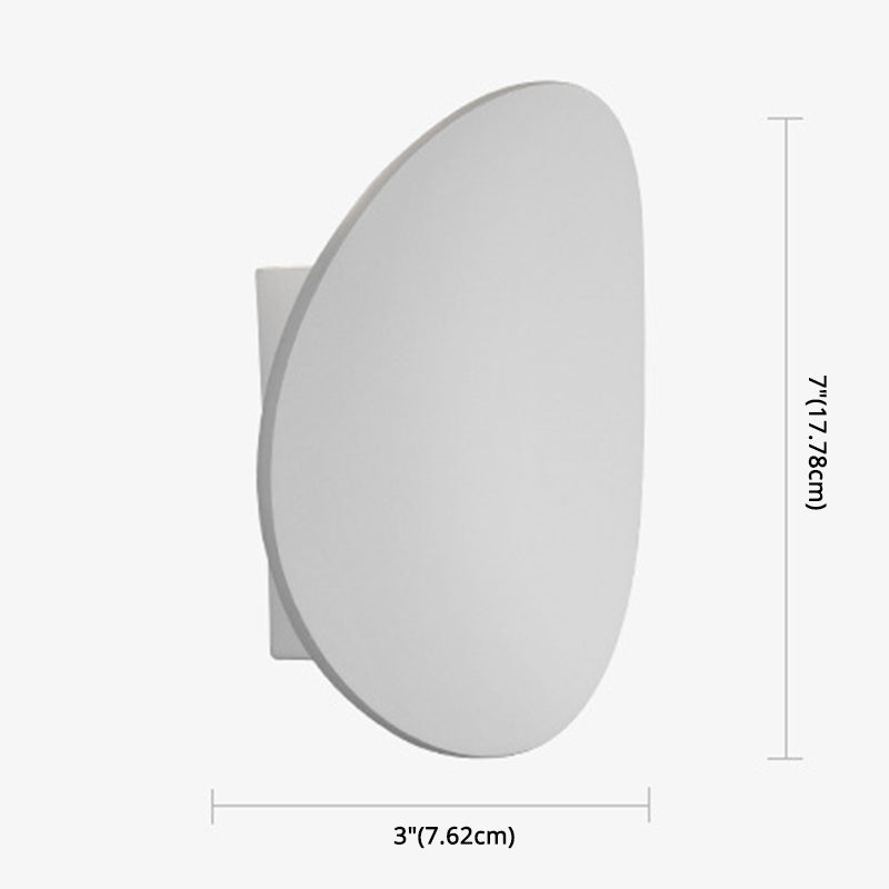 Lisslune | Modern Style Wall Light 7W LED Round Wall-Mounted Lighting for Bedroom