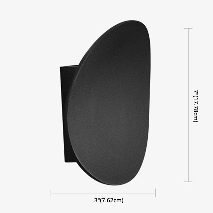 Lisslune | Modern Style Wall Light 7W LED Round Wall-Mounted Lighting for Bedroom