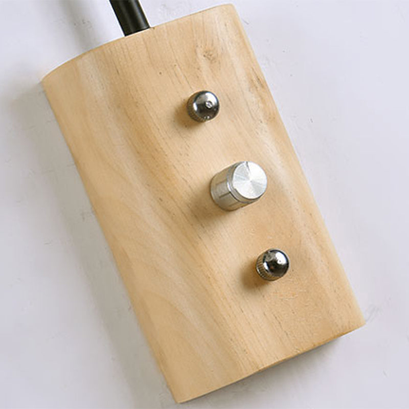 Skørter | White Glass Wall Lighting Wooden Lighting for Study Bedroom