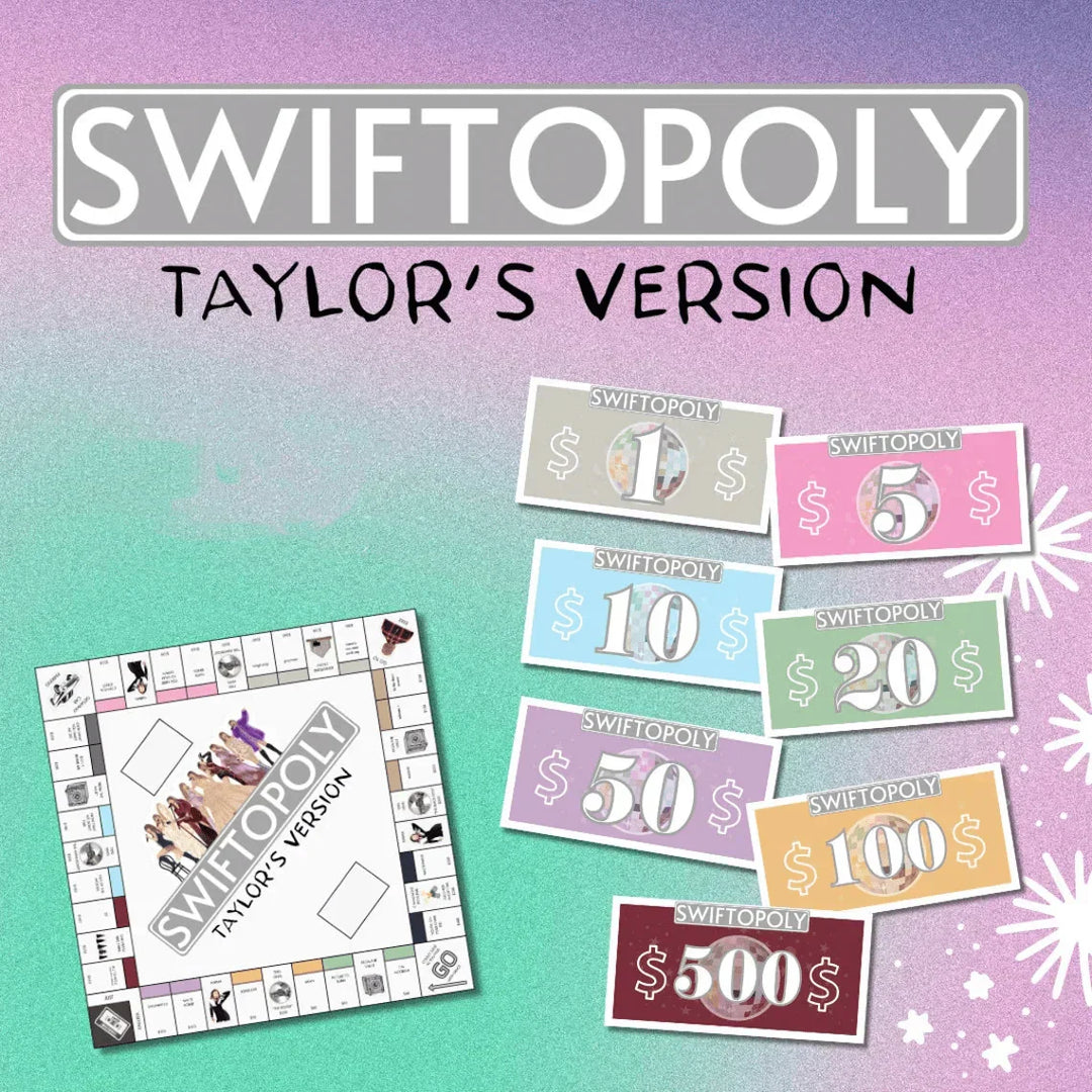 Lisslune | SWIFTOPOLY - TS 'Swiftie' Monopoly Board Game