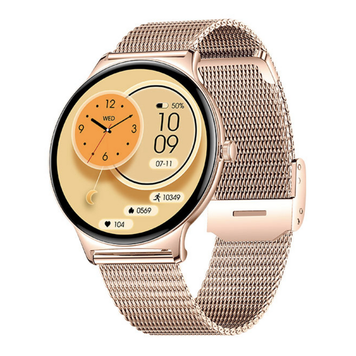 Lisslune | SlimFit Ultimate Smartwatch – Ultra-thin, Health Monitoring & AMOLED Display
