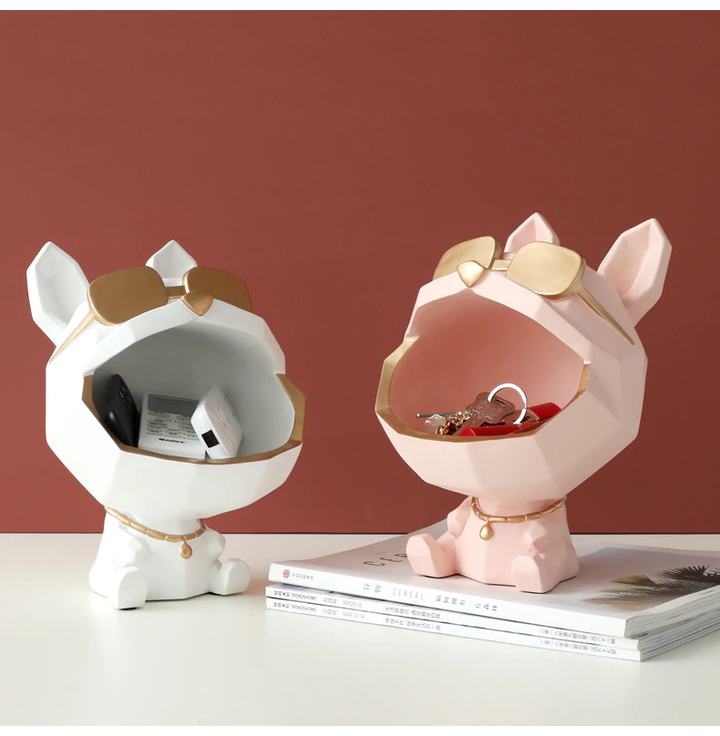 Rynx Creative Dog Figure Multifunctional Storage Box