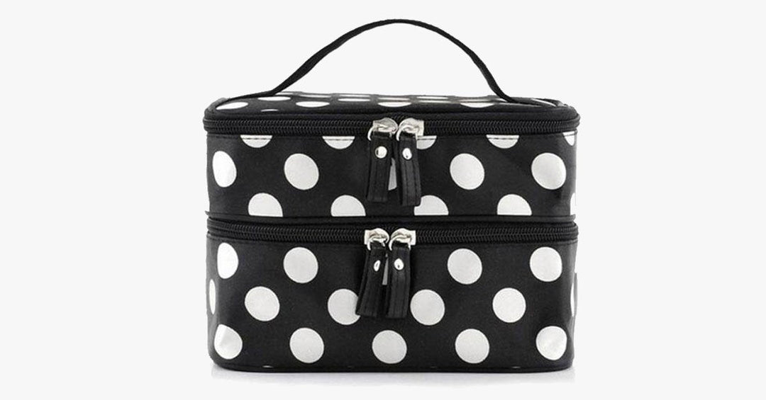 Lisslune | Polka Dot Make Up Bag