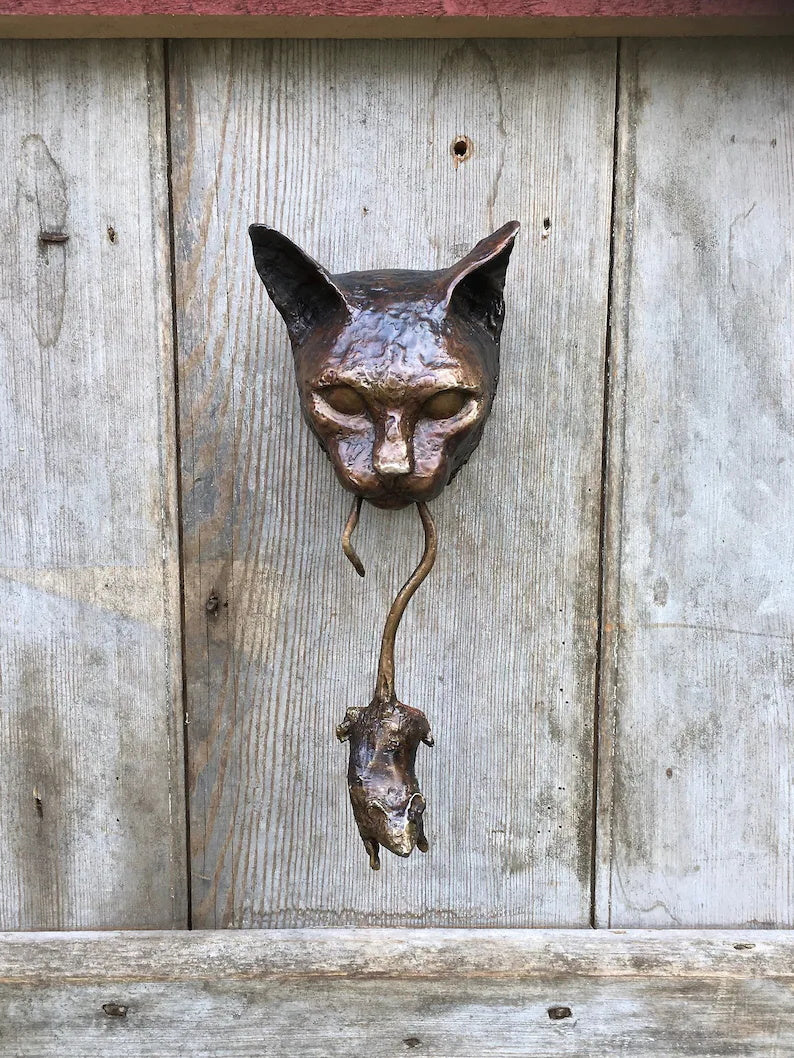Lisslune | Cat Door Knocker