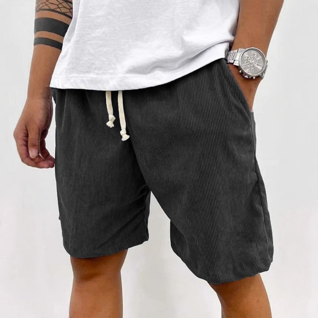 Lisslune | Men's Casual Drawstring Cord Shorts