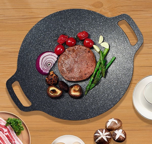 Lisslune | Multi-function Medical Sone Grill Pan Non-stick Pan