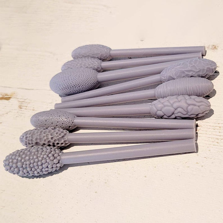 Lisslune | Texture Tool Sets for Clay Art- One Set 9 Pcs