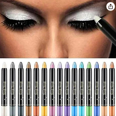 Lisslune | Waterproof Glitter Eyeshadow Eyeliner Pencil