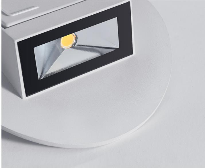 Lisslune | Modern Style Wall Light 7W LED Round Wall-Mounted Lighting for Bedroom