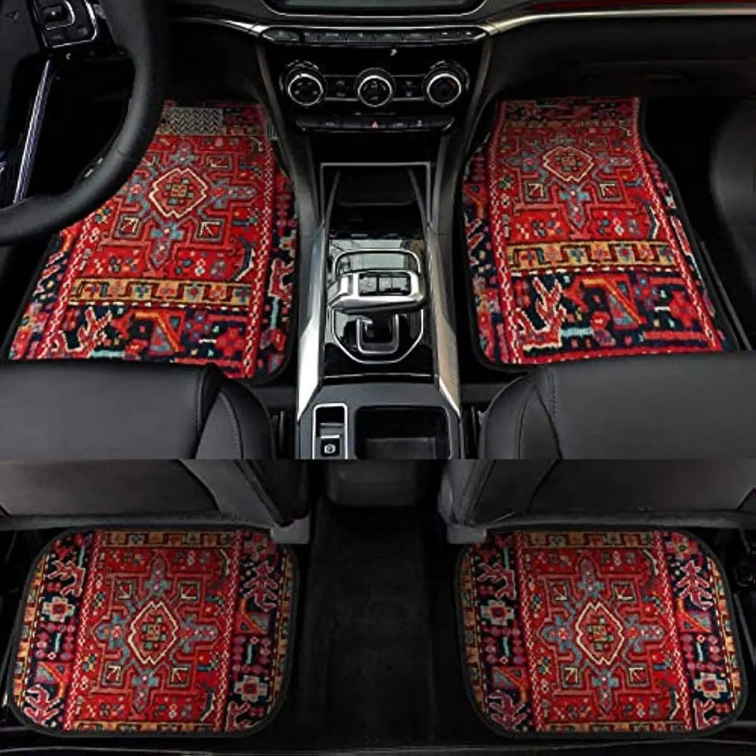 Lisslune | Persian carpet-style car mats - A set of 4