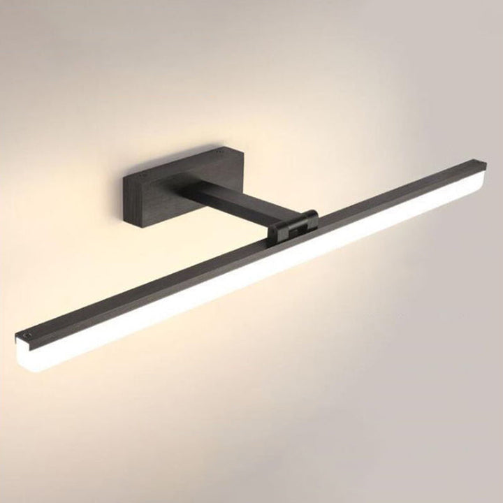Lisslune | Modern Style Arm LED Wall-Mounted Cosmetic Lighting Metal Simple Bathroom Cosmetic Wall Light
