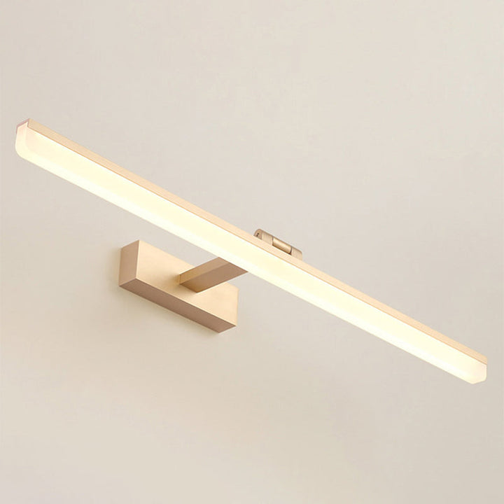 Lisslune | Modern Style Arm LED Wall-Mounted Cosmetic Lighting Metal Simple Bathroom Cosmetic Wall Light