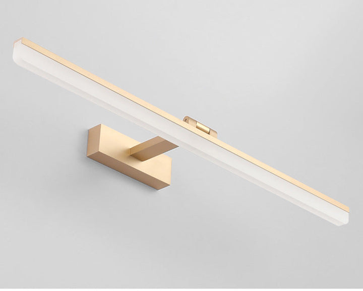 Lisslune | Modern Style Arm LED Wall-Mounted Cosmetic Lighting Metal Simple Bathroom Cosmetic Wall Light