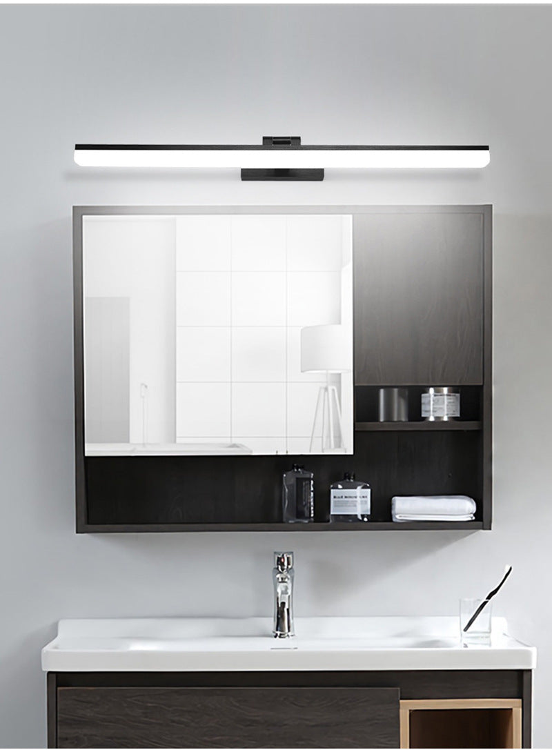 Lisslune | Modern Style Arm LED Wall-Mounted Cosmetic Lighting Metal Simple Bathroom Cosmetic Wall Light