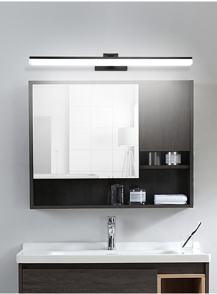 Lisslune | Modern Style Arm LED Wall-Mounted Cosmetic Lighting Metal Simple Bathroom Cosmetic Wall Light