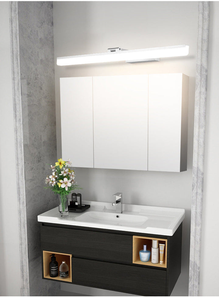 Lisslune | Modern Style Arm LED Wall-Mounted Cosmetic Lighting Metal Simple Bathroom Cosmetic Wall Light