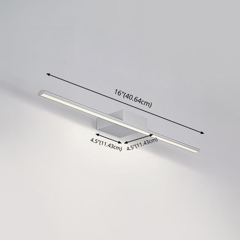 Lisslune | Nordic Vanity Lamp Modern Simplicity LED Wall Mounted Mirror Front for Bathroom