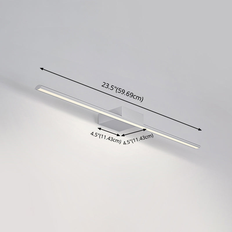 Lisslune | Nordic Vanity Lamp Modern Simplicity LED Wall Mounted Mirror Front for Bathroom