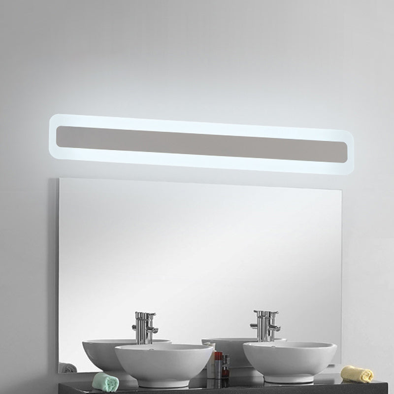 Lisslune | Modern Style Acrylic LED Mirror Lighting Waterproof and High Brightness Mirror Light for Bathroom