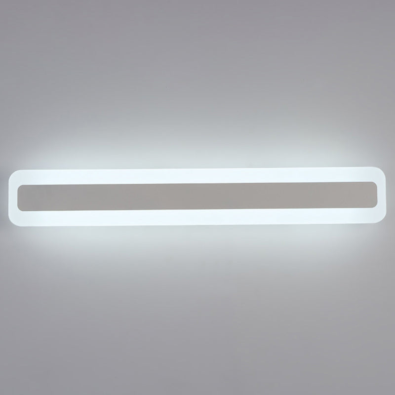 Lisslune | Modern Style Acrylic LED Mirror Lighting Waterproof and High Brightness Mirror Light for Bathroom