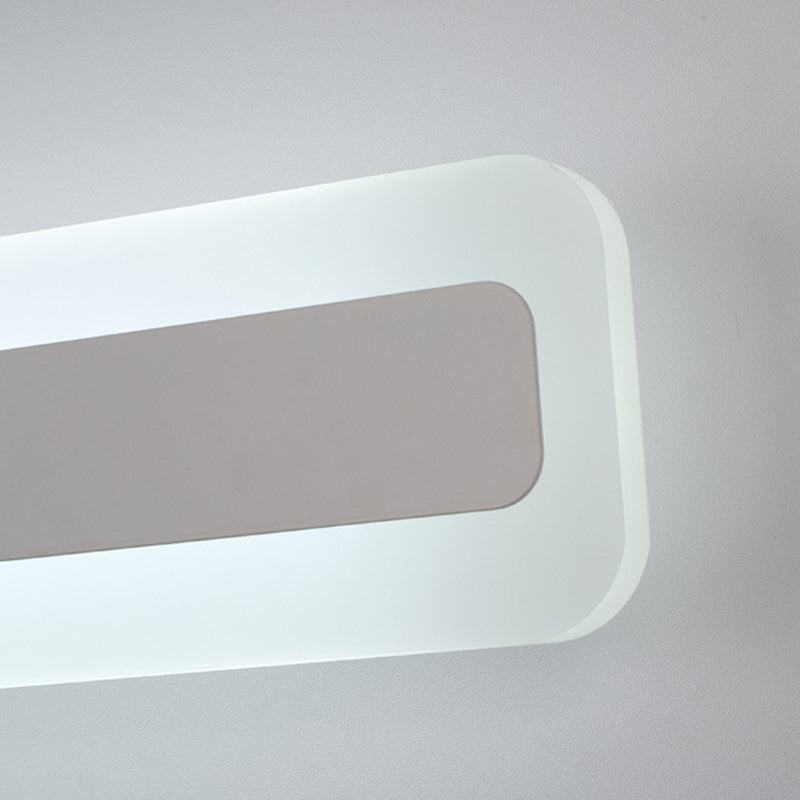 Lisslune | Modern Style Acrylic LED Mirror Lighting Waterproof and High Brightness Mirror Light for Bathroom