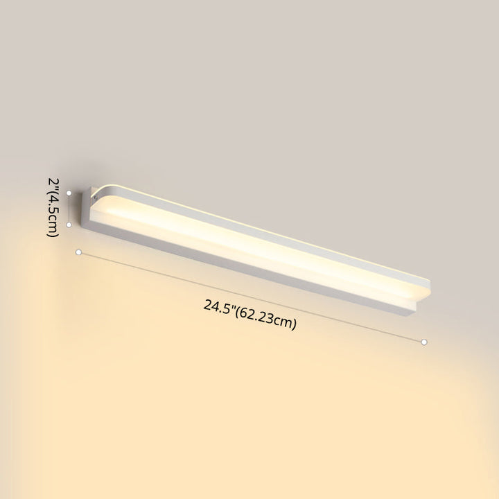 Lisslune | Linear Vanity Lighting Ideas Modern Style Wall Lamp in Multiple Invisible for Bathroom