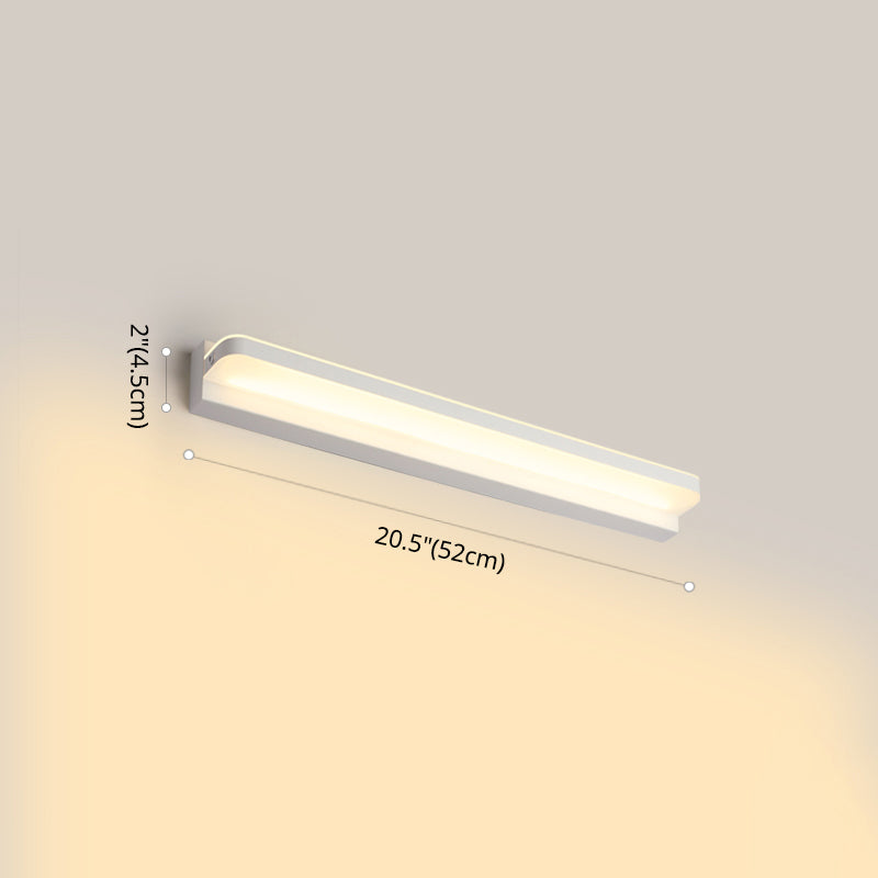 Lisslune | Linear Vanity Lighting Ideas Modern Style Wall Lamp in Multiple Invisible for Bathroom