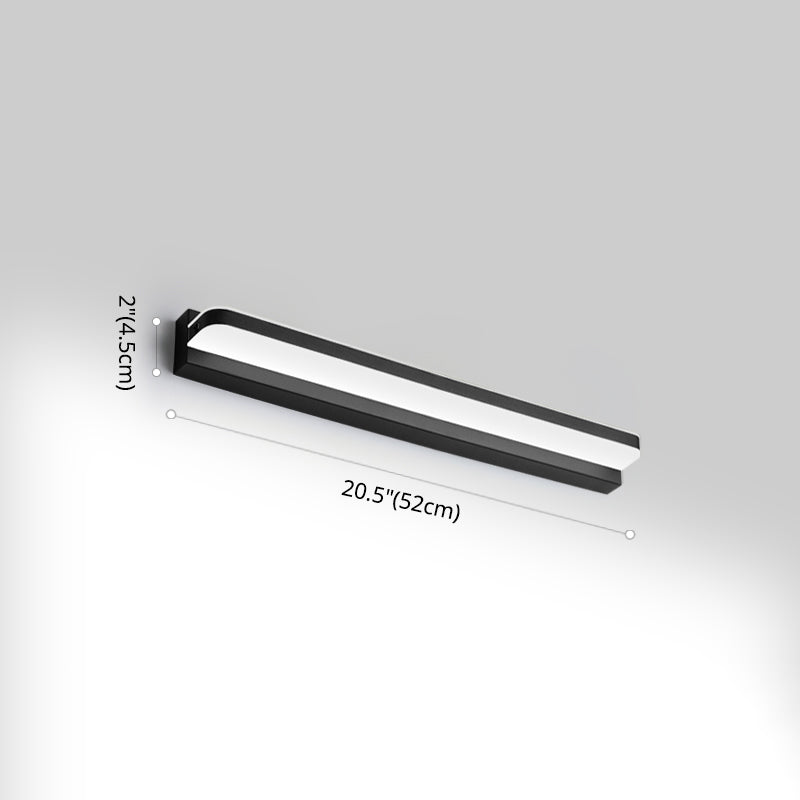 Lisslune | Linear Vanity Lighting Ideas Modern Style Wall Lamp in Multiple Invisible for Bathroom