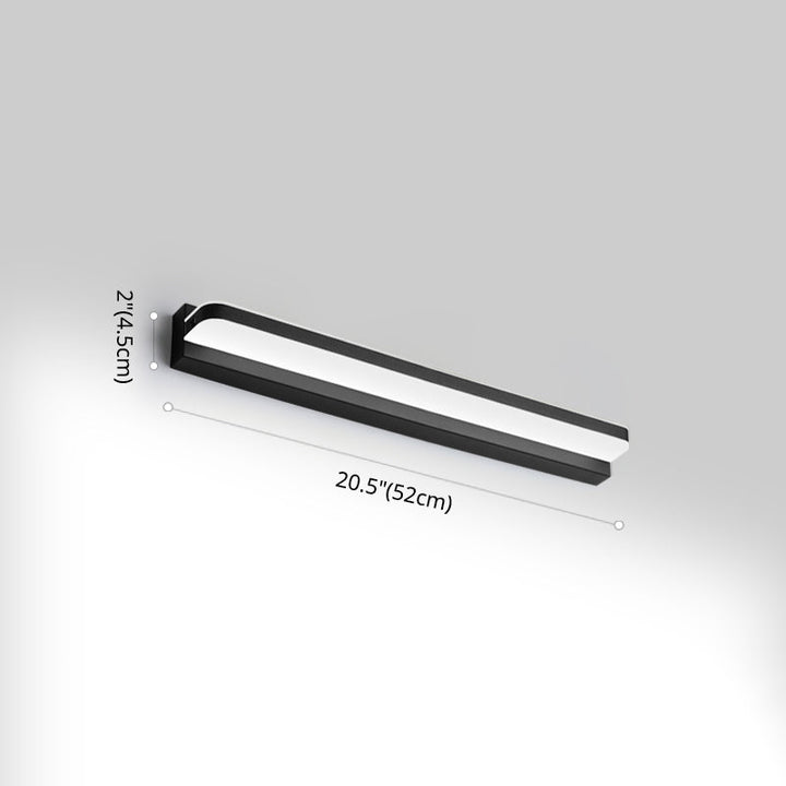 Lisslune | Linear Vanity Lighting Ideas Modern Style Wall Lamp in Multiple Invisible for Bathroom