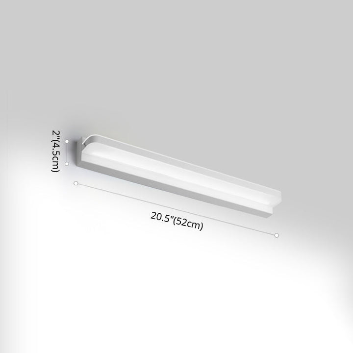 Lisslune | Linear Vanity Lighting Ideas Modern Style Wall Lamp in Multiple Invisible for Bathroom